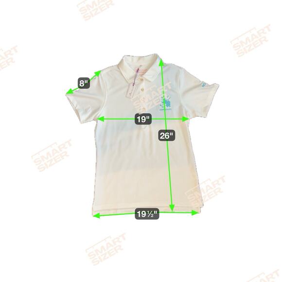 NWT Peter Millar Women’s Medium Golf‎ Polo White UPF 50+ Embroidered Logo - Picture 10 of 10